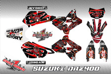 Suzuki DRZ400 DRZ 400  Supermoto SEMI CUSTOM GRAPHICS KIT Michael Jordan picture