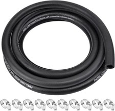 5/16 Inch ID Fuel Line Hose - 10FT Marine Grade Fuel Line with 10PCS Hose Clamps picture