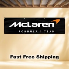 MCLAREN 2'X8' BANNER FLAG FI RACING FORMULA 1 TEAM picture
