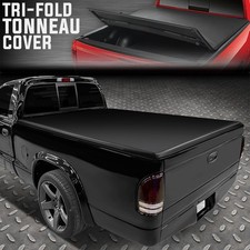 FOR 97-04 DODGE DAKOTA 6.5' BED TRI-FOLD ADJUSTABLE SOFT TRUNK TONNEAU COVER picture