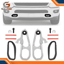 Heavy Duty Front Car Tow Hooks Chrome with Hardware For Ram 1500 DT 2019-2024 picture