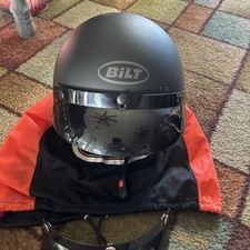 Bilt Helmet - Black Matte - Size Medium - DOT Approved picture