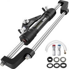 HC5358-3 Hydraulic Outboard Steering Cylinder Marine Rotary Pump Ram Up To 300HP picture