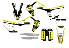 2019-2022 Husqvarna Graphics Kit Number & Plate Bundle Standard Rockstar -msg us picture