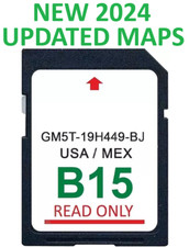 LATEST 2024 UPDATE Ford Lincoln B15 SD Card Navigation USA/MEXICO GPS Maps picture