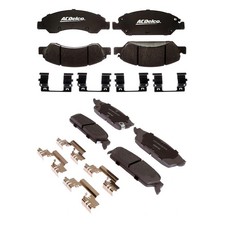 ACDelco 14D1194CHF1 17D1367SDH Disc Brake Pad Kit Front Rear picture