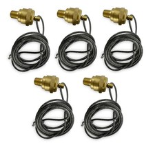 5 x Air Tank Drain Valve with 5 ft cable fits All Trucks Replaces Haldex 12105 picture