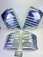 VINTAGE OEM 1949 OLDS FUTURAMIC 98 4DOOR 4 PCS SET STONE GUARDS LIKE NEW B12-12 picture