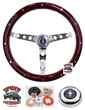 1965-1969 Mustang wood steering wheel PONY 15