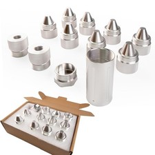 1.375''X24 Cone Shaped Parts Stainless Steel Aluminium Replacemet Sealed End (Si picture