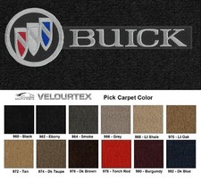 Lloyd Mats Velourtex Buick LeSabre Shield & Word Front Floor Mats (1959-2005)  picture