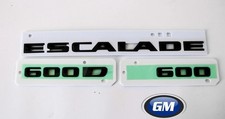 GM 85053409 2021-2025 Cadillac Escalade Black Emblems Escalade 600 600D OEM  New picture