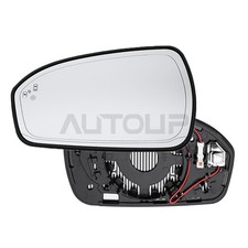 For 2013-21 Ford Fusion Driver Side Mirror Glass Heated w/ Blind Spot Detect picture