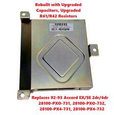 92-93 Honda Accord EX SE TCM TCU Transmission Control Unit PX0/4-731/2 REBUILT picture