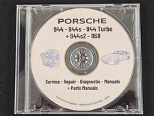 Porsche 944 - 944s - 944 turbo -944s2 - 968 Shop Service, Repair & Parts Manuals picture