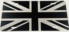 Great Britain UK British Flag Union Jack Car Tag Laser Engraved License Plate picture