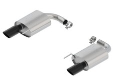 Borla Atak AxleBack Exhaust w/ Black Tips for 2015-2017 Ford Mustang GT V8 picture