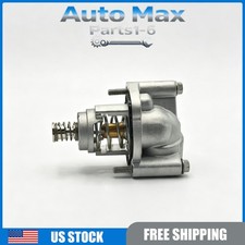 New For 3.6L Engine Coolant Thermostat & Housing with Seal 12741009 12678780 picture