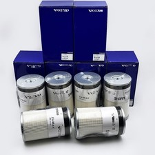 21737499 6 PCS Diesel Fuel Water Separator Filter For Volvo Trucks 25 Micron New picture