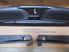 84/96 corvette coupe rear window trim set EXACT reproduction NEW 3 parts 90 93 picture