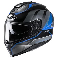 HJC Adult's C70 Motorcycle Helmet Nian MC-2SF Size Large - 0877-1532-06 picture