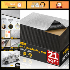 Car Sound Deadening Material, 394 Mil (10mm) - 21 sqft Automotive Noise Reductio picture