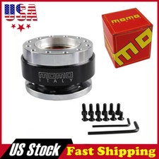 MOMO Universal Car Steering Wheel Quick Release HUB Adapter Snap Off Boss Kit picture