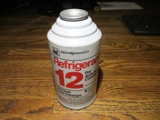 R12 Freon - The Real Deal - Genuine Vintage 12oz Cans of the Good Stuff. picture