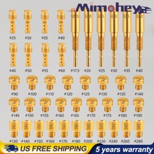 42Pcs Carburetor Jet Kit for Mikuni Main N100.604 VM28/486 VM4/042 VM22/210 USA picture