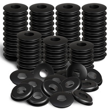 100pcs Glad Hand Seals Black Truck Rubber 1 inch picture