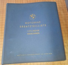 Vintage 1956 BMW Motorcycle Factory Parts Manual picture