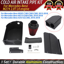 Cold Air Intake System For 2015-2018 Mercedes-Benz C200 GLC300 E300 M274 2.0T L4 picture