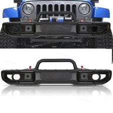 Complete Front Bumper Fits 18-20 Jeep Wrangler JL Rubicon Gladiator 2020 W/Holes picture