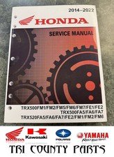 2014-2022 Honda TRX500 TRX520 Fourtrax Foreman FA FE FM Service Manual 61HR408 picture