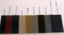 Automotive Carpet cut pile (By the yard) 72 inches wide color black picture