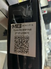 MB Whips Flash Pro Whip Pair – 2FT Bluetooth LED Light Whips (Missing Remote) picture