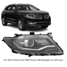 For 2016-2018 LINCOLN MKX Xenon/HID Headlight RH Right Passenger Side Headlamp picture
