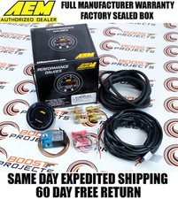 AEM X-Series Tru-Boost Electronic Boost Controller Gauge -29 to 80 psi 30-0352 picture