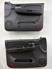 07-09 Chevy Tahoe Suburban GMC Yukon Set Of Front Power Door Panels OEM Black picture