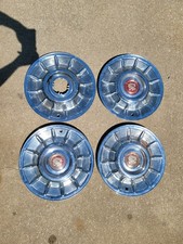 57 1957 Cadillac Hubcaps Set Of 4 Wheel Covers 15 Inch Caddy OEM Vintage Classic picture