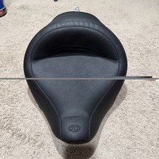 Mustang 76248 Wide Vintage Solo Seat Harley Softail Fat Boy FXST FLSTF 2006-17 picture