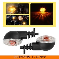 2-20PCS Clear Turn Signal Light Amber Front Rear for KAWASAKI KLX250SF 2009-2020 picture