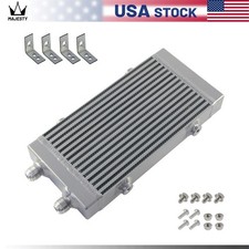 Universal Dual Pass Bar & Plate Oil Cooler Small Core:9.5