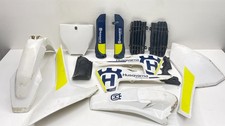 OEM Plastic White Kit Fits Husqvarna FC250 2016-2018 Shroud Fender Panel Guard  picture