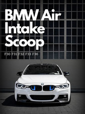 Share BMW Air Intake Scoop Upgrade F30 F31 F32 F33 F36 (2013–2020) R+L BLUE picture
