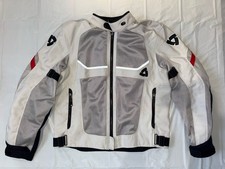 REV'IT Tornado Silver Armored Jacket Euro Sz  50 US Sz Medium picture