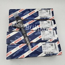 4X Diesel Fuel Injector BOSCH 0445110508 for Yanmar 4TNV98CT Engine 129E01-53100 picture