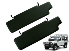 Black Sunvisor Sun Visors Set for Land Rover Defender 1983-2012 picture