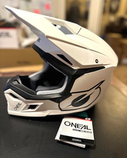 O’Neal Racing 3 SRS Adult Helmet Solid White - Size XS - 0625-031 - Brand New picture