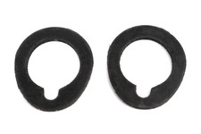 1947-53 Chevrolet GMC truck Chrome wiper bezels gaskets pair picture